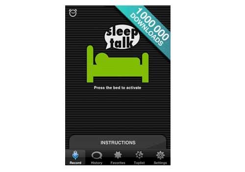 睡眠ガジェット - 睡眠会話レコーダーがあなたの睡眠について教えてくれます