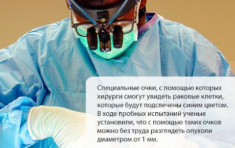 特殊な眼鏡は、腫瘍外科医が健康な細胞に影響を与えずにすべての病的な細胞を除去するのに役立ちます
